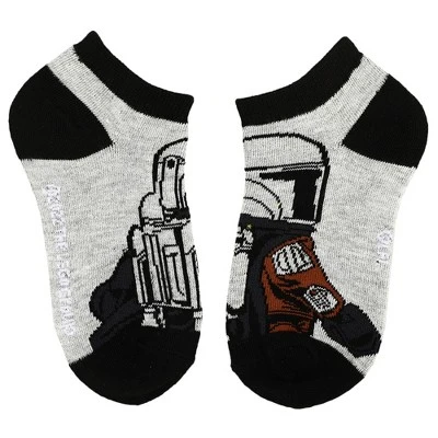 Lego X Star Wars Mandalorian Child & Mando Women's 6-Pack Ankle Socks - Image 2