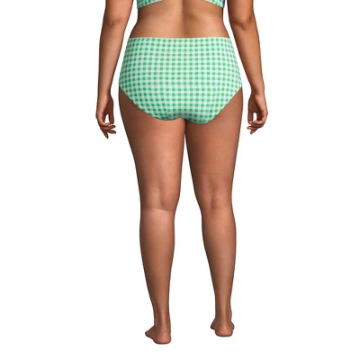 Lands' End Draper James X Lands' End Women's Plus Size Chlorine Resistant Retro High Waisted Bikini Bottoms