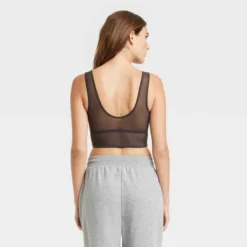 Women's Faux Leather Corset - Colsie⢠Black