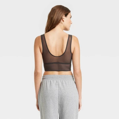 Women's Faux Leather Corset - Colsie⢠Black