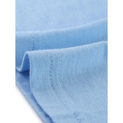 Agnes Orinda Women's Plus Size Knit Sweetheart Neck Short Sleeve Nightgowns - Image 4