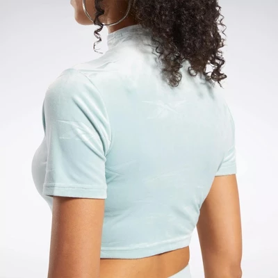 Reebok Classics Energy Tight Top Womens Athletic T-Shirts - Image 4