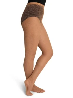 Capezio Women's Professional Fishnet Seamless Tight
