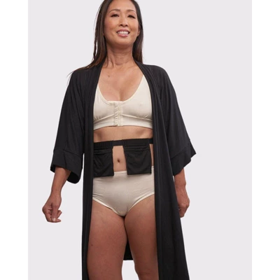 AnaOno Women's Miena Robe With Additional Drain Belt - Image 2