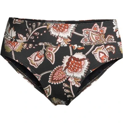 Lands' End Women's Tummy Control High Waisted Bikini Bottoms - Image 13