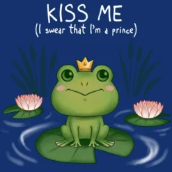 Women's Design By Humans Kiss Me By Missraboseta Racerback Tank Top