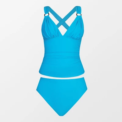 Women's Cross Back Tankini Set Swimsuit - Cupshe - Image 4