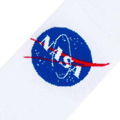 Cool Socks, Nasa Badges, Funny Novelty Socks, Adult, Medium - Image 2