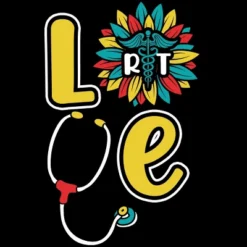 Women's Design By Humans RT Stethoscope Gift Respiratory Therapist Costume Gifts By Lukesstore Racerback Tank Top