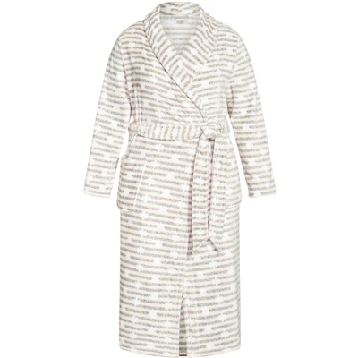 Women's Plus Size Snowflake Robe - Gray | AVENUE - Image 2