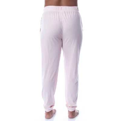 Nickelodeon ICarly Women's Television Series Logo Sleep Jogger Pajama Pants Pink - Image 2