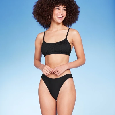 Women's Low-Rise High Leg Cheeky Bikini Bottom - Wild Fable⢠- Image 2