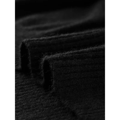 Seta T Women's Fall Winter Turtleneck Long Sleeve Spilt Hem Tunic Pullover Sweater - Image 4