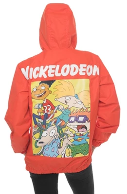 Members Only Women's Nickelodeon Collab Popover Oversized Jacket - Image 4