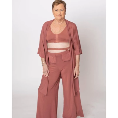 AnaOno Women's Miena Robe With Additional Drain Belt - Image 5