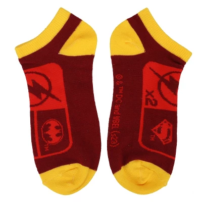 Flash Movie Logo 5-Pack Women's Ankle Socks - Image 5