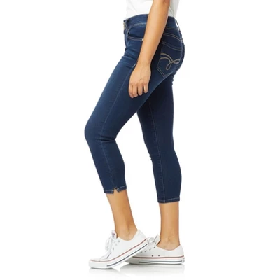 WallFlower Women's Ultra Crop Mid-Rise Insta Soft Juniors - Image 2