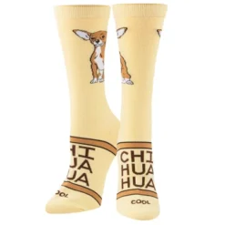 Cool Socks, Chihuahua, Funny Novelty Socks, Adult, Medium