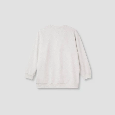 Adult's The Grinch Graphic Sweatshirt - Oatmeal - Image 2