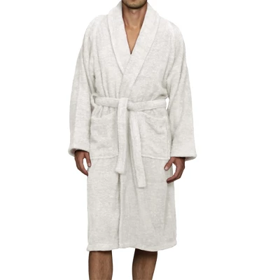 100% Cotton Ultra-Soft Terry Adult Unisex Lightweight Luxury Bathrobe By Blue Nile Mills - Image 16