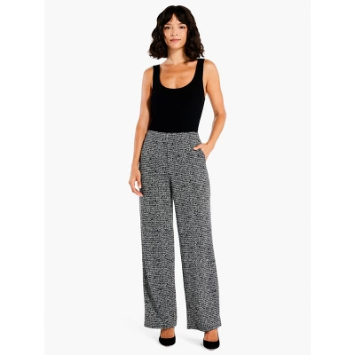NIC + ZOE 29" Etched Tweed Wide Leg Ankle Pant - Image 4