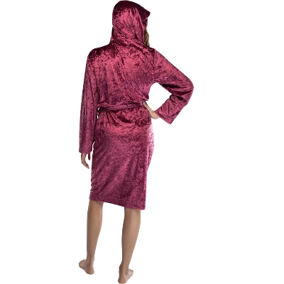 Harry Potter Womens Velvet Robe Hogwarts Houses - Image 2