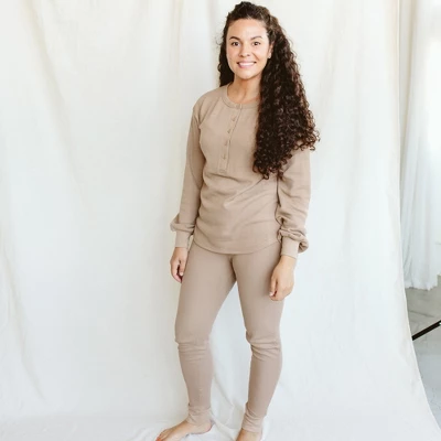 Goumikids Womens Thermal Viscose + Organic Cotton Pants. - Image 8