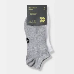 Women's Extended Size Lightweight Active Mesh 6pk No Show Athletic Socks - All In Motion™ 8-12