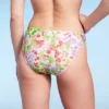 Women's Side Ring High Leg Cheeky Bikini Bottom - Shade & Shore™ Multi Floral Print